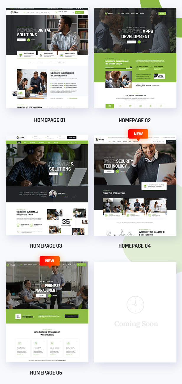 ITInc v4.6 | IT解决方案和IT服务网站WordPress主题 - 图片2 ITInc v4.6 | IT解决方案和IT服务网站WordPress主题 - 图片2