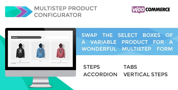 Multistep Configurator多步骤可变产品配置器插件V1.2.7 - 图片1 Multistep Configurator多步骤可变产品配置器插件V1.2.7 - 图片1