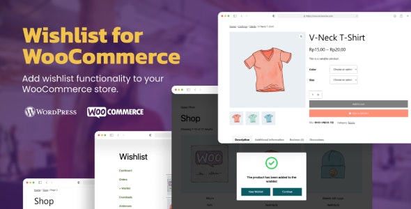TW Wishlist商品心愿单和收藏栏WooCommerce插件 - 图片1 TW Wishlist商品心愿单和收藏栏WooCommerce插件 - 图片1