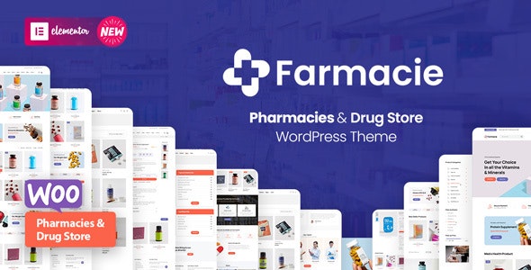 Farmacie破解版(v1.4)在线药店和药品销售网站WordPress主题 - 图片1 Farmacie破解版(v1.4)在线药店和药品销售网站WordPress主题 - 图片1