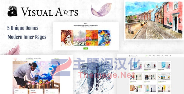 VisionArt美术馆和画展举办网WordPress主题 VisionArt美术馆和画展举办网WordPress主题
