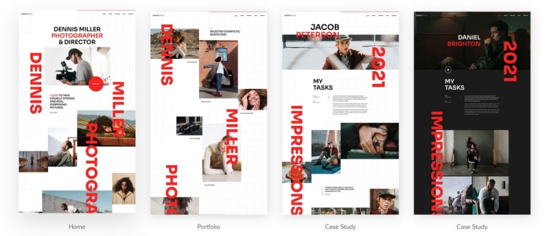 Dennis Miller摄影师和导演个人网站模板Joomla5主题 - 图片2