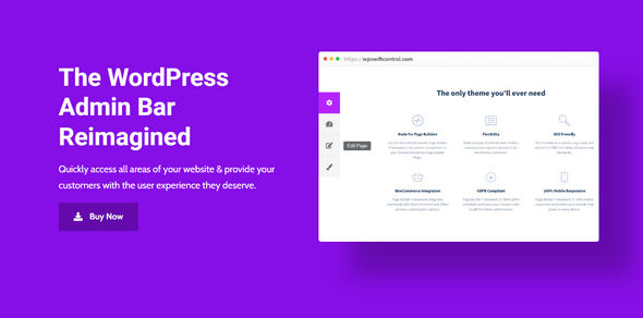 Better Admin Bar Pro重新设计管理栏WordPress插件 - 图片1 Better Admin Bar Pro重新设计管理栏WordPress插件 - 图片1