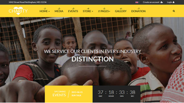 JA Charity慈善机构和民间组织Joomla3主题 JA Charity慈善机构和民间组织Joomla3主题