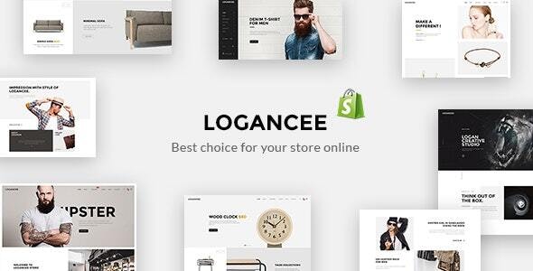 Logancee太阳镜护肤品和服装销售平台Shopify主题 - 图片1 Logancee太阳镜护肤品和服装销售平台Shopify主题 - 图片1