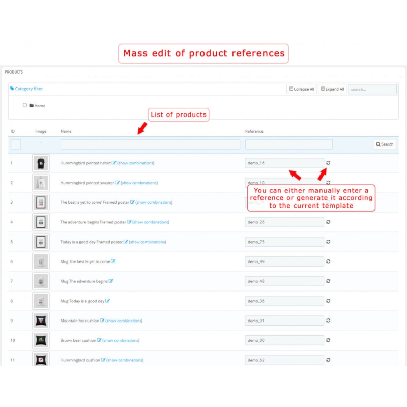 Product Reference Generator产品引用生成器Prestashop插件V1.4.4 Product Reference Generator产品引用生成器Prestashop插件V1.4.4