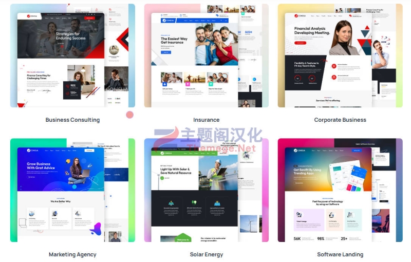 Consua太阳能/咨询机构/MBA培训WordPress主题 Consua太阳能/咨询机构/MBA培训WordPress主题