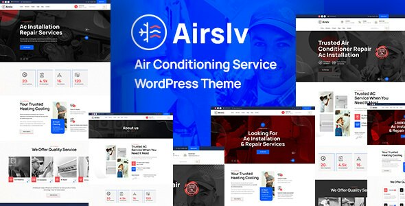 Airslv供暖和空调服务企业网站WordPress主题 Airslv供暖和空调服务企业网站WordPress主题