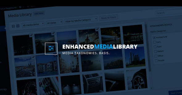 Enhanced Media Library PRO增强版媒体库WordPress插件 - 图片1 Enhanced Media Library PRO增强版媒体库WordPress插件 - 图片1