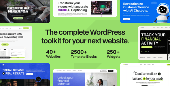 Outgrid WordPress主题 多用途企业建站模板 Outgrid WordPress主题 多用途企业建站模板