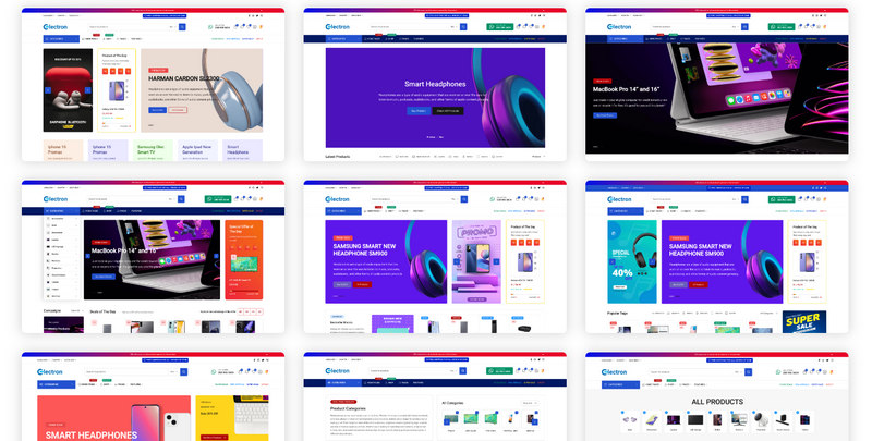 Electron(v1.2.6)数码3C电子产品购物商城WooCommerce主题 - 图片2