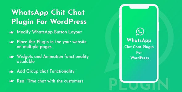 ChitChat 1.0.3 | WhatsApp聊天工具WordPress插件 ChitChat 1.0.3 | WhatsApp聊天工具WordPress插件