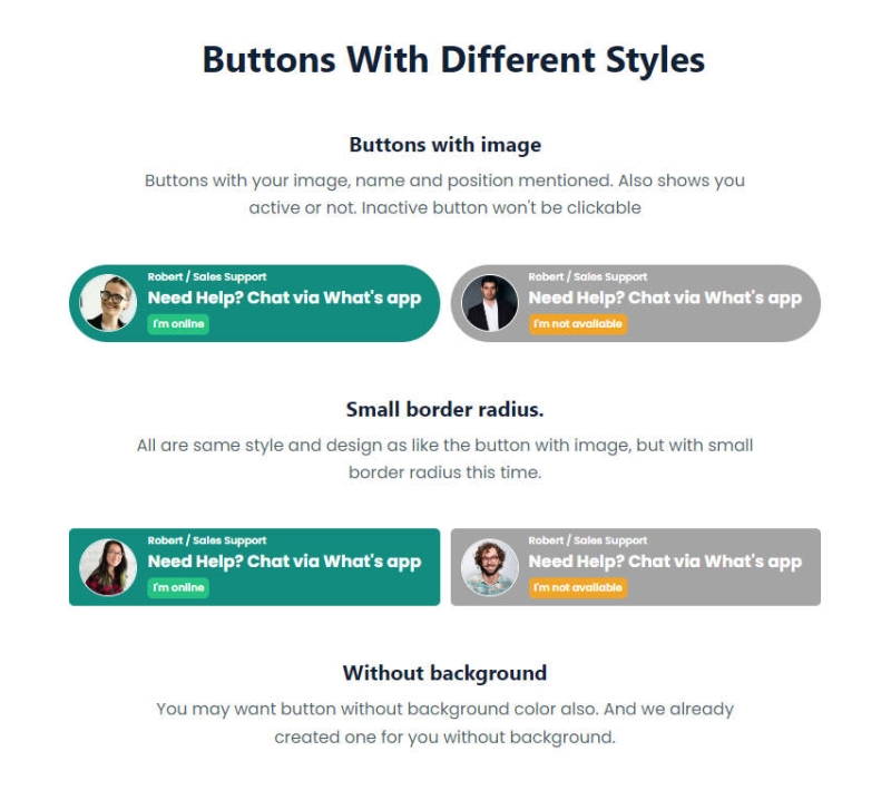 WhatsHelp Pro_WhatsApp在线咨询客服WordPress插件 - 图片2 WhatsHelp Pro_WhatsApp在线咨询客服WordPress插件 - 图片2