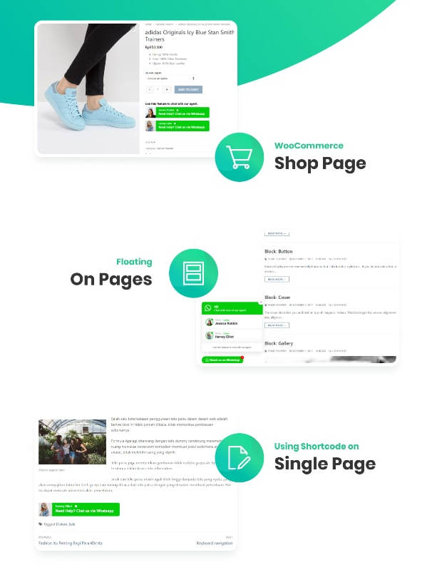 WooWachat商店WhatsApp售前咨询客服WooCommerce插件 - 图片2 WooWachat商店WhatsApp售前咨询客服WooCommerce插件 - 图片2