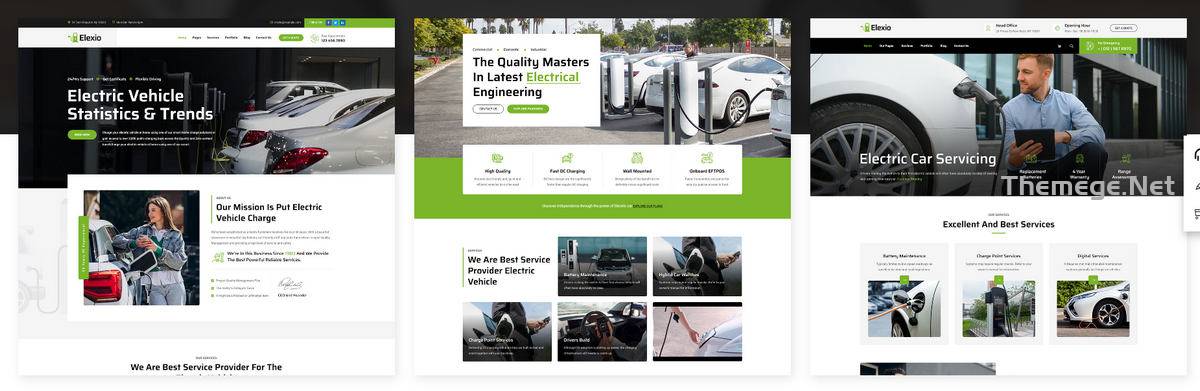 Elexio电动汽车经销商和充电站网站WordPress主题 - 图片2 Elexio电动汽车经销商和充电站网站WordPress主题 - 图片2