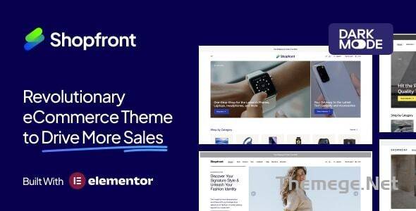 Shopfront 1.0.6 WordPress自营线上商店主题 Shopfront 1.0.6 WordPress自营线上商店主题