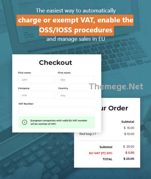 YITH EU VAT Premium破解版V2.31.1 欧盟B2C销售增值税管理WooCommerce插件 - 图片1 YITH EU VAT Premium破解版V2.31.1 欧盟B2C销售增值税管理WooCommerce插件 - 图片1