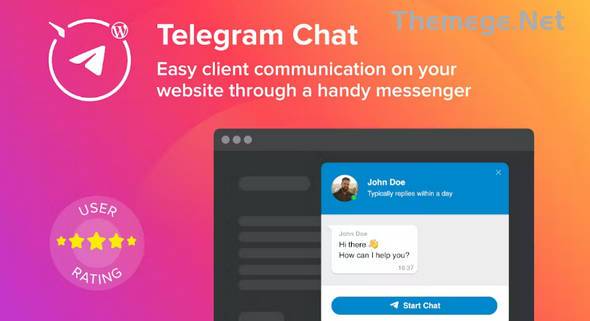 TGChat Pro飞机Telegram聊天客服集成按钮WordPress插件 TGChat Pro飞机Telegram聊天客服集成按钮WordPress插件