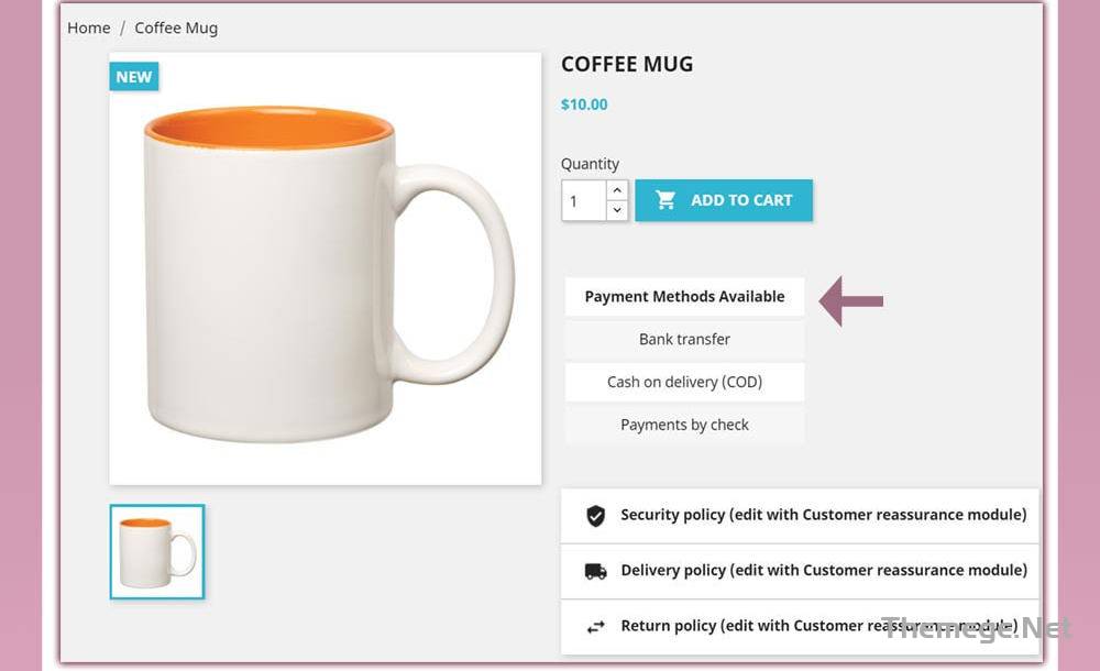 Restrict Payment Methods 2.1.0 限制付款方式Prestashop插件 - 图片2