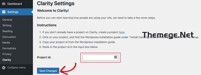 WordPress网站如何安装Microsoft Clarity Analytics - 图片7