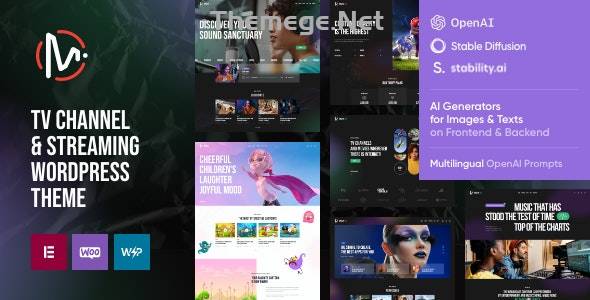 MediaFlex WordPress主题_电视频道&影视点播平台模板 MediaFlex WordPress主题_电视频道&影视点播平台模板