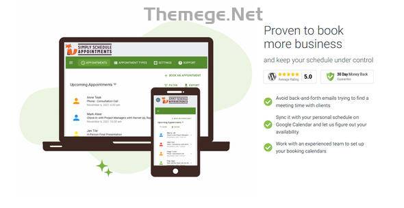 Simply Schedule Appointments Pro激活版V3.6.7.10 - 图片1 Simply Schedule Appointments Pro激活版V3.6.7.10 - 图片1