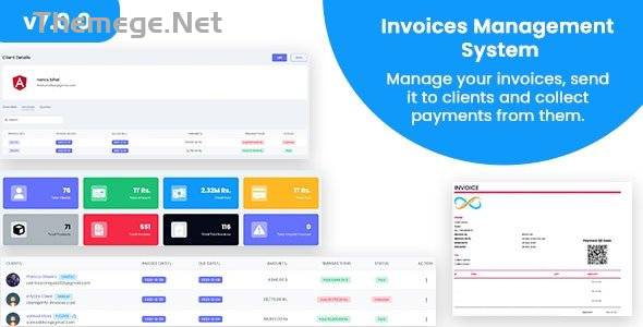 Invoices发票和财务管理系统源码V7.0.4 Invoices发票和财务管理系统源码V7.0.4