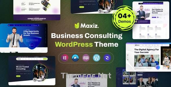 Maxiz含4组演示WordPress商业咨询机构网站模板 Maxiz含4组演示WordPress商业咨询机构网站模板