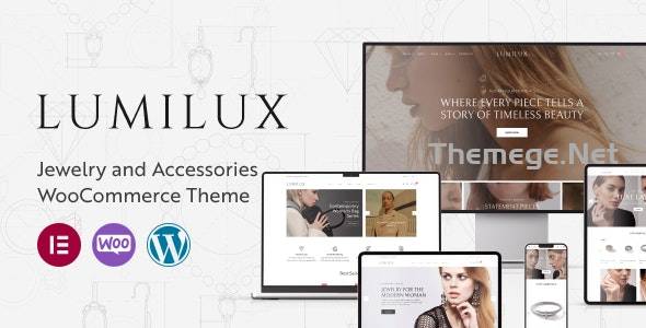 Lumilux(v1.0.5)珠宝首饰在线购物商店WordPress主题 - 图片1 Lumilux(v1.0.5)珠宝首饰在线购物商店WordPress主题 - 图片1