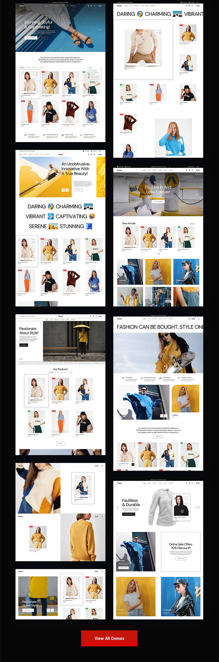 Trevox外贸服装跨境电商WordPress主题V1.0.1 - 图片2 Trevox外贸服装跨境电商WordPress主题V1.0.1 - 图片2