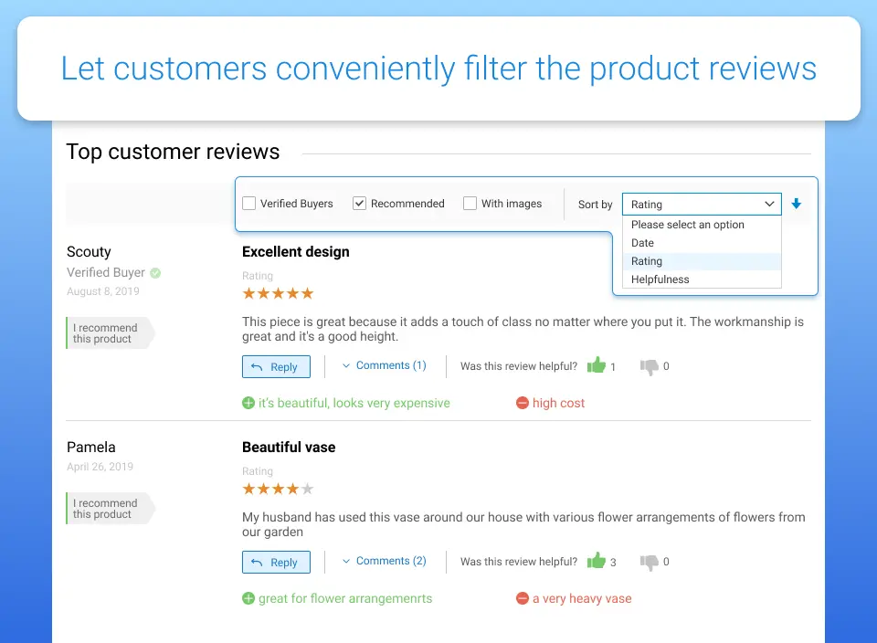 Magento 2已购商品评分评价扩展插件V1.15.5 - 图片5