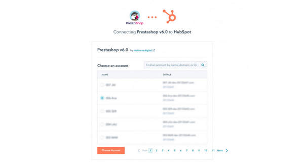 Prestashop在线电商平台与HubSpot CRM集成同步模块V0.4.8 Prestashop在线电商平台与HubSpot CRM集成同步模块V0.4.8