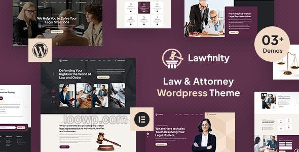 Lawfinity律师事务所WordPress主题V1.1 Lawfinity律师事务所WordPress主题V1.1