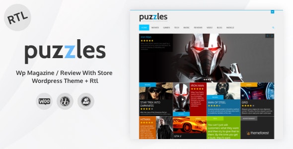 Puzzles影评网&游戏测评网模板WordPress主题v4.2.4 Puzzles影评网&游戏测评网模板WordPress主题v4.2.4