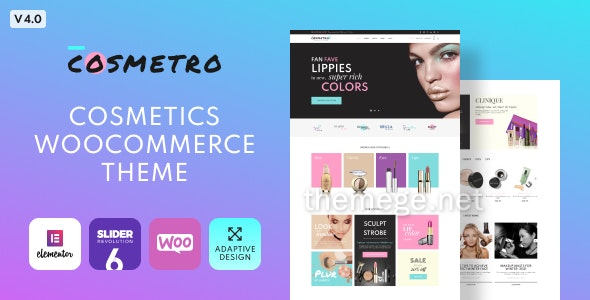 Cosmetro化妆品网上专卖店WordPress主题V4.0.7 - 图片1 Cosmetro化妆品网上专卖店WordPress主题V4.0.7 - 图片1