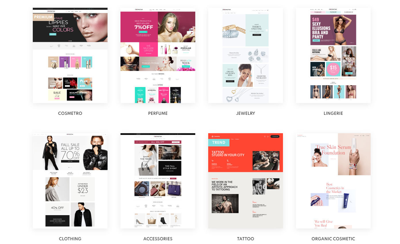 Cosmetro化妆品网上专卖店WordPress主题V4.0.7 - 图片3 Cosmetro化妆品网上专卖店WordPress主题V4.0.7 - 图片3