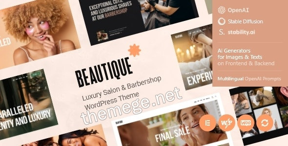 Beautique破解版V1.5 | 豪华美发沙龙和理发店WordPress主题 Beautique破解版V1.5 | 豪华美发沙龙和理发店WordPress主题