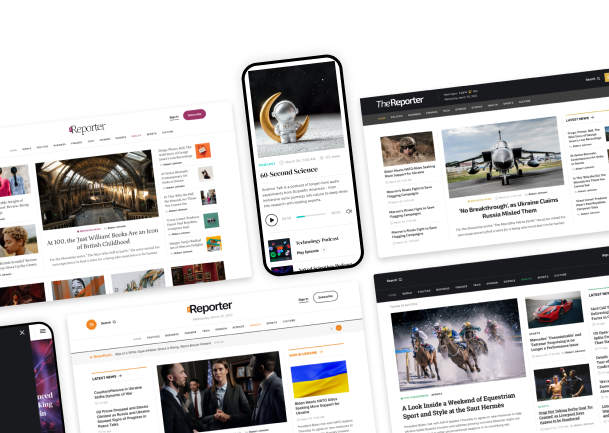 The Reporter(v1.2.1)本地报社和杂志社网站WordPress主题 - 图片2