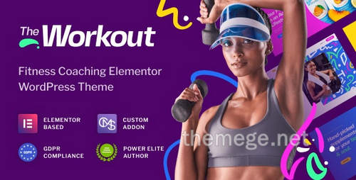 The Workout v1.2.1_WordPress健身教练/瑜伽教练主题 The Workout v1.2.1_WordPress健身教练/瑜伽教练主题