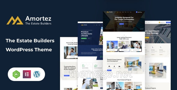 Amortez房地产集团网站WordPress主题v1.0.1 Amortez房地产集团网站WordPress主题v1.0.1