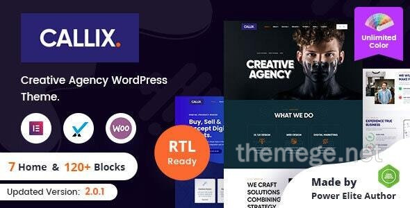 Callix含5首页IT解决方案和技术服务公司WordPress主题V2.4 Callix含5首页IT解决方案和技术服务公司WordPress主题V2.4