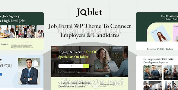 Joblet空缺工作发布公告板WordPress主题V1.0 Joblet空缺工作发布公告板WordPress主题V1.0