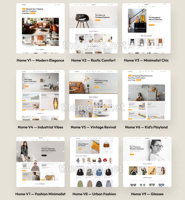 Miniture WordPress主题_外贸时装家具跨境电商模板 - 图片2 Miniture WordPress主题_外贸时装家具跨境电商模板 - 图片2