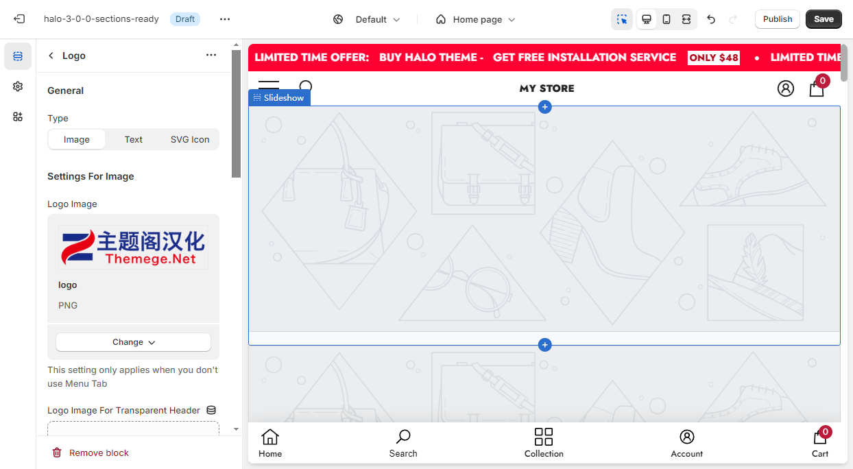 Halo(V3.0)含19首页多用途在线购物网站Shopify主题 - 图片2