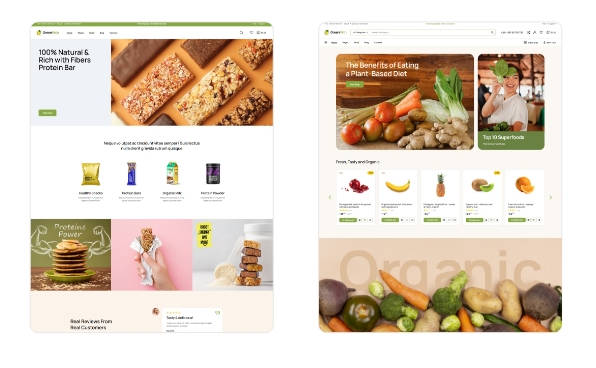 GreenPath健康食品店/果汁店网站WordPress主题 - 图片3 GreenPath健康食品店/果汁店网站WordPress主题 - 图片3