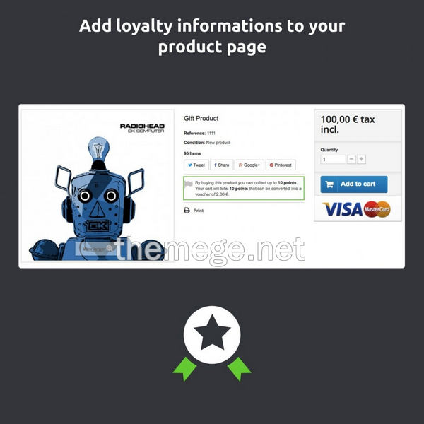 GetLoyalty购物积分奖励系统Prestashop模块V2.3.5 GetLoyalty购物积分奖励系统Prestashop模块V2.3.5