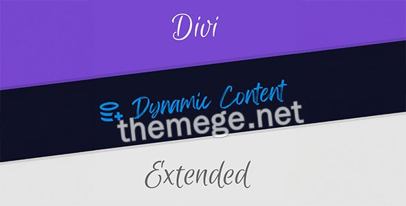 Divi Dynamic Content Extended动态内容插入器Divi插件v1.2.1 Divi Dynamic Content Extended动态内容插入器Divi插件v1.2.1