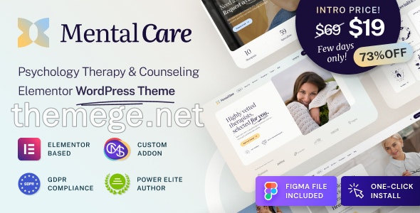 Mental Care精神病和心理治疗网站WordPress主题V1.0.1 Mental Care精神病和心理治疗网站WordPress主题V1.0.1