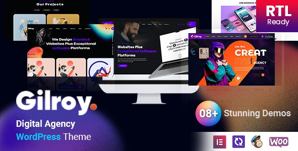 Gilory创意设计公司&营销网站WordPress主题v1.0.5 Gilory创意设计公司&营销网站WordPress主题v1.0.5