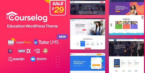 Courselog(v1.4.1)在线课程和教育院校网站WordPress主题 Courselog(v1.4.1)在线课程和教育院校网站WordPress主题